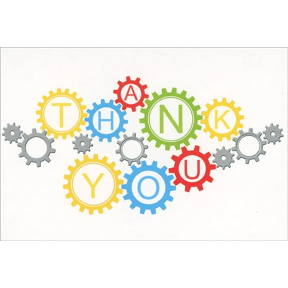 Pictura Cog Wheel Thank You Administrative Professional's Day Card