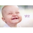 thumbnail image 1 of Pictura Grinning Baby with One Tooth New Baby Funny Congratulations Card, 1 of 2