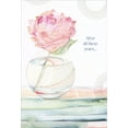 thumbnail image 1 of Pictura Single Large Bloom Flower Watercolor Michelle Rummel Our Wedding Anniversary Card, 1 of 2