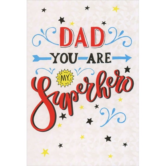 Pictura You Are My Superhero Father's Day Card for Dad