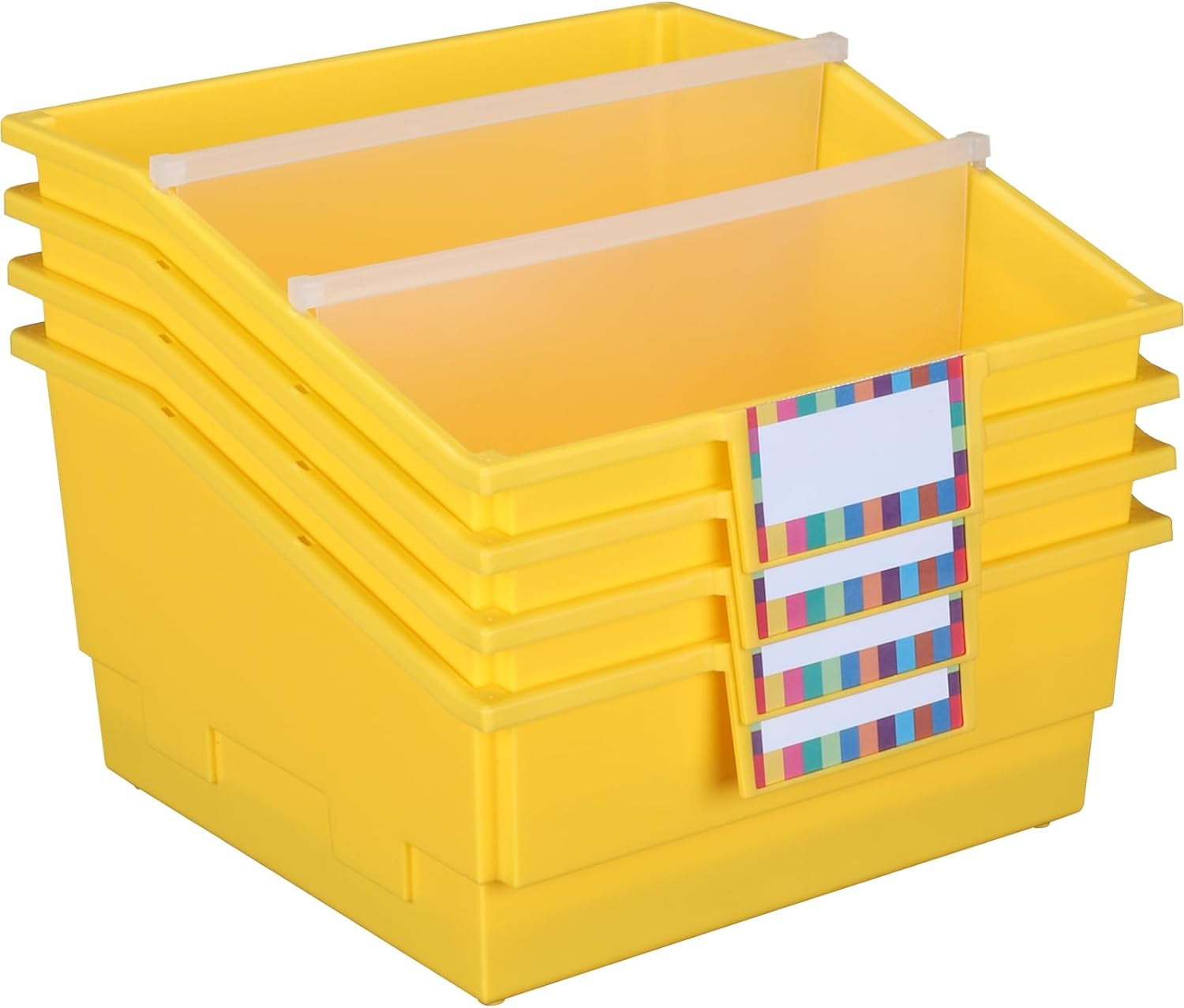 Picture Book Classroom Library Bins With Dividers