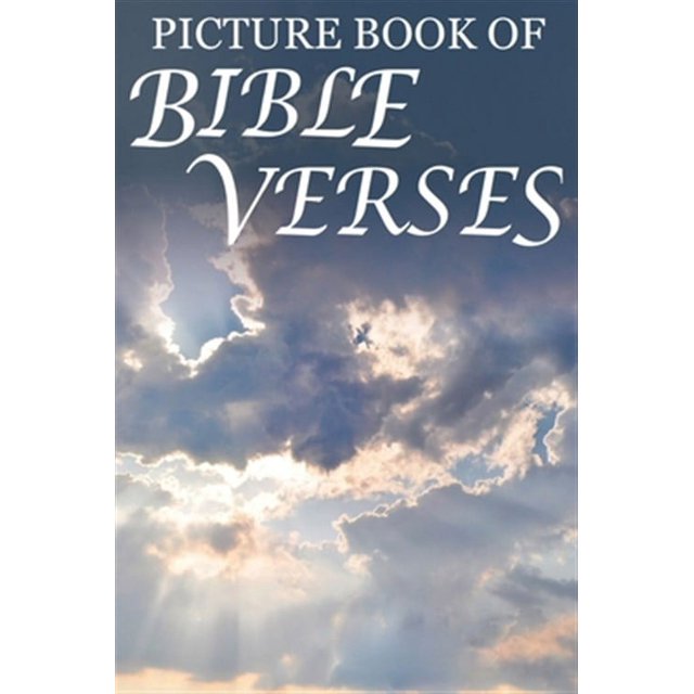 Picture Book of Bible Verses For Seniors with Dementia [Large Print