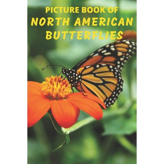 Picture Book of North American Butterflies: A Gift/Present Book for Alzheimer's Patients, Seniors with Dementia And Adults Facing Life's Challenges -