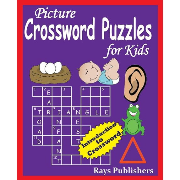 Picture Crossword Puzzles for Kids: Picture Crossword Puzzles for Kids (Paperback)