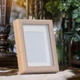 thumbnail image 1 of Picture Frame 5x7 Inch Wooden Photo Display for Tabletop Wall Mount, Modern Rustic Fits with or Without Mat, 1 of 6
