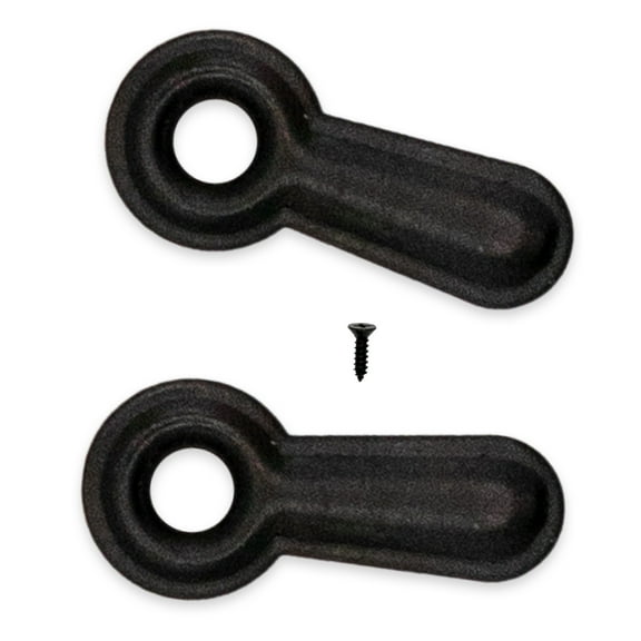 Picture Frame Backing Clips Black 3/4" with Screws Small Size BULK 1000 Pack - Retaining Clips For