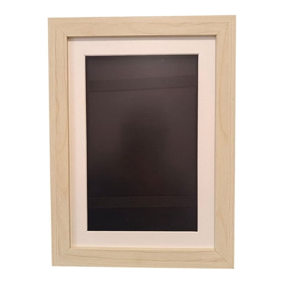 Picture Frame Decorative Elastic Band Rectangular Wall-mounted Replacement Photography Painting Display Frames Natural Color 10.2*15.2cm
