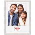 thumbnail image 1 of Picture Frame Gift for Mom - Mama Heart Art Print with 8x8 Photo Opening - Rustic White Wood Photo, 1 of 6