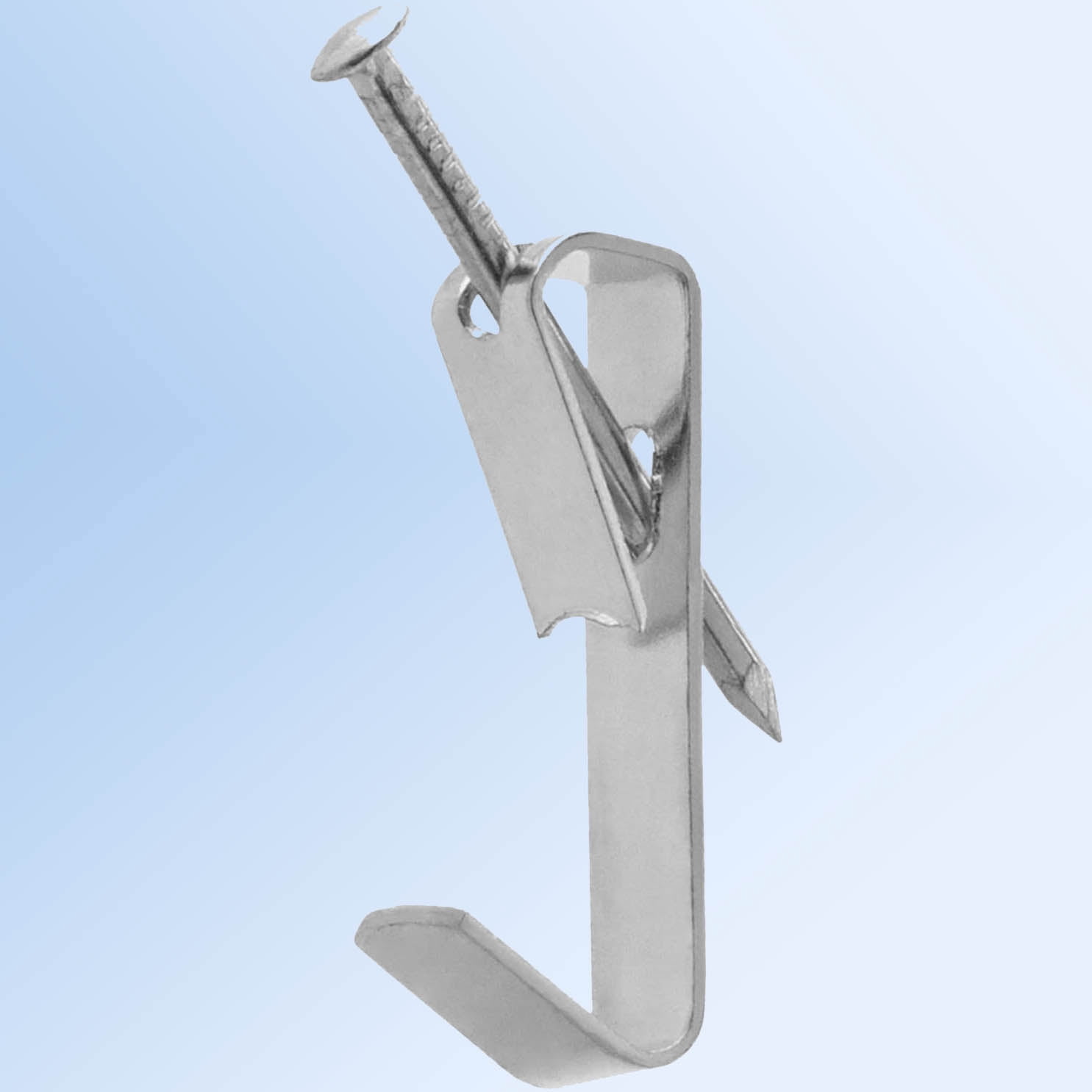 Picture Frame Hangers Hooks with Nails, Picture Hanging Hooks, Heavy Duty Plaster Wall Photo Mirror Hanging Kit