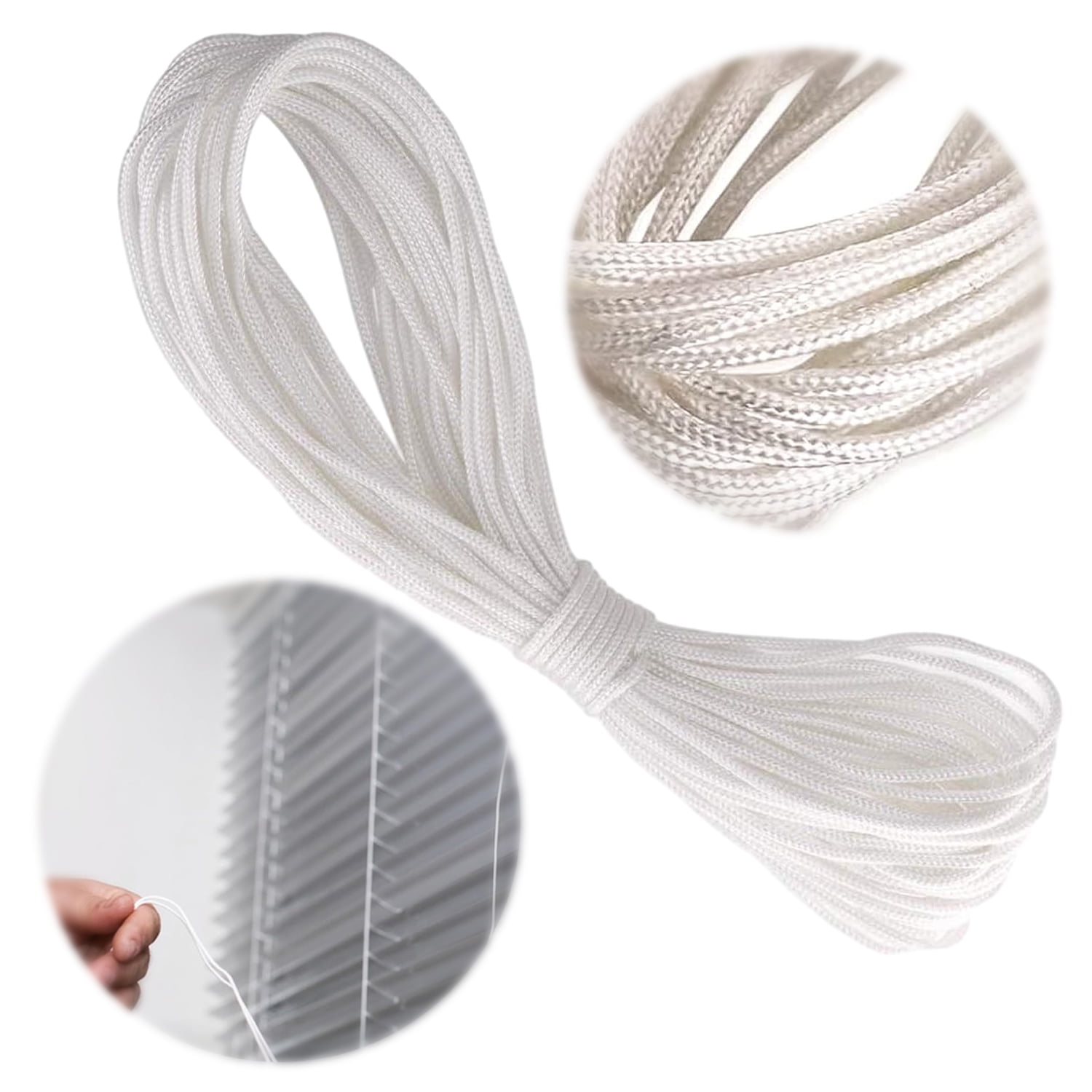 Picture Frame Hanging String, 20M 4Mm Picture Hanging Cord, Heavy Duty  White Strong Nylon Cord, For Hanging Pictures, Mirrors, Paintings,  Decorations And Craft Projects 