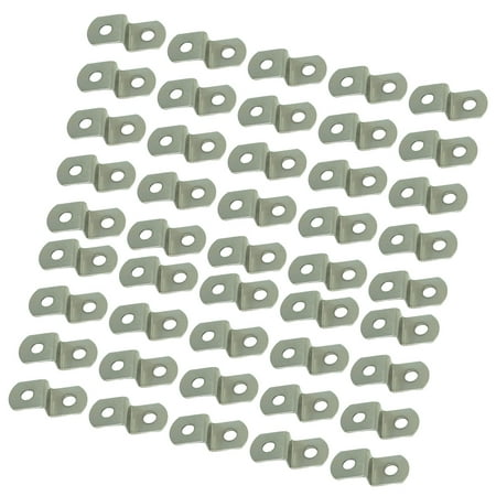 ULTNICE 160Pcs Small Metal Nails Plated Silver Picture Frame Back Sheet for Exhibition Painting Decor