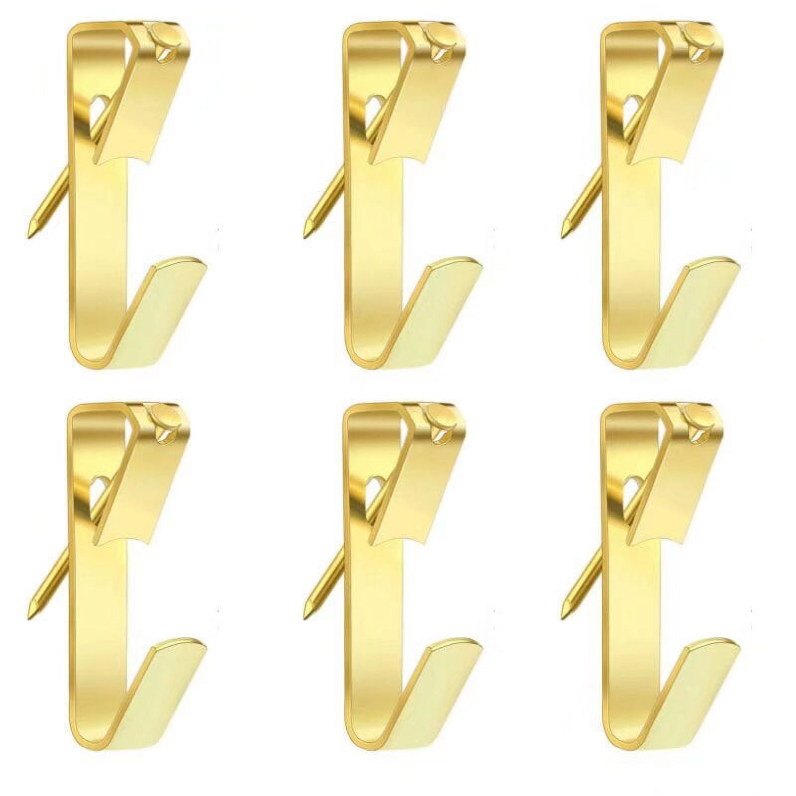 Picture Frame Hooks, Set of 50 Metal Wall Hooks 50 lb Picture Hooks