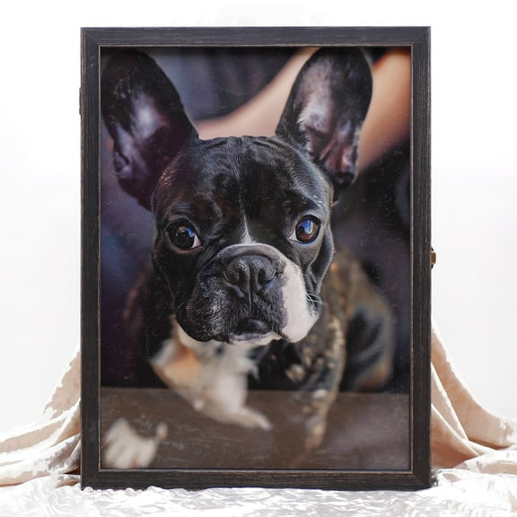 Picture Frame Keepsake Box - Black