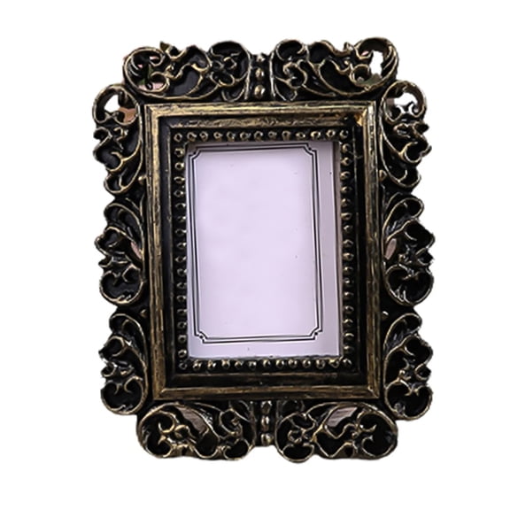 Picture Frame, Loetky 3.15" x 3.74" Multicolor Wallet Size Picture Frame, Elegant Home Decor for Displaying Small Photos & Keepsakes