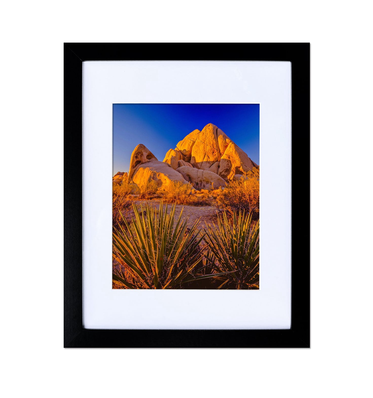 Picture Frame MDF Black 11*14" Wall Mount & Tabletop Display, Pack of 2
