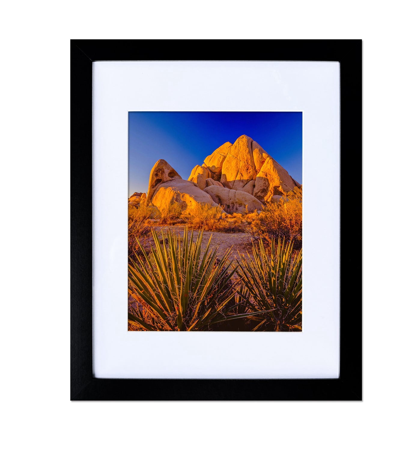 Picture Frame MDF Black 11*14" Wall Mount & Tabletop Display, Pack of 4