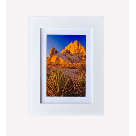 Picture Frame MDF White 5*7" Wall Mount & Tabletop Display, Pack of 10