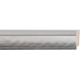 thumbnail image 1 of Picture Frame Moulding (Wood) 100Ft Bundle - Contemporary Silver Finish - 2.375" Width - 3/4", 1 of 3