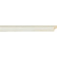 thumbnail image 1 of Picture Frame Moulding (Wood) 100Ft Bundle - Distressed/Aged White Finish - 0.875" Width - 1 1/8", 1 of 3