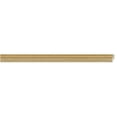 thumbnail image 1 of Picture Frame Moulding (Wood) 100Ft Bundle - Traditional Gold Finish - 0.75" Width - 3/8" Rabbet, 1 of 3