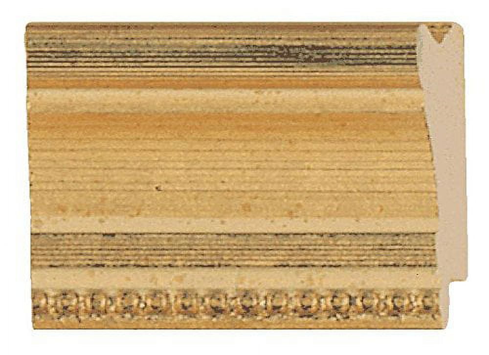 Brown Rustic Two Toned 2-3/4 Wide Picture Frame Moulding in Lengths -  Style 8677-L