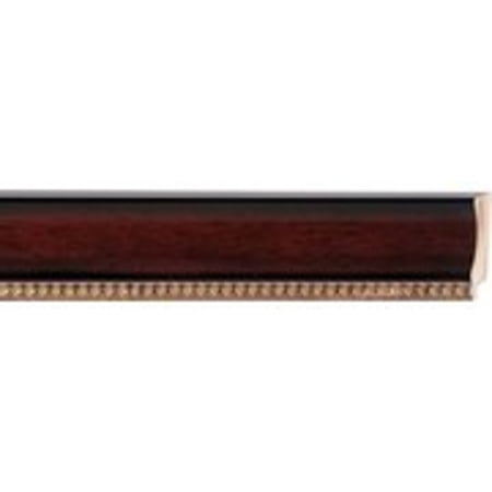 Picture Frame Moulding (Wood) 100Ft Bundle - Traditional Mahogany Finish - 2.125" Width - 1/2"