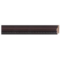Picture Frame Moulding (Wood) 100Ft Bundle - Traditional Mahogany Finish - 2" Width - 1/2" Rabbet