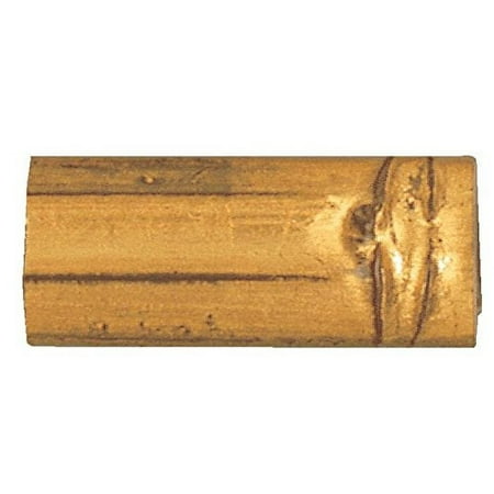 Picture Frame Moulding (Wood) 18Ft Bundle - Bamboo Gold Finish - 1" Width - 3/4" Rabbet Depth