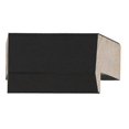 thumbnail image 1 of Picture Frame Moulding (Wood) 18Ft Bundle - Contemporary Black Finish - 1.25" Width - 1 1/4" Rabbet, 1 of 3
