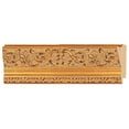 thumbnail image 1 of Picture Frame Moulding (Wood) 18Ft Bundle - Ornate Gold Finish - 2.5" Width - 3/8" Rabbet Depth, 1 of 3