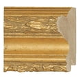 thumbnail image 1 of Picture Frame Moulding (Wood) 18Ft Bundle - Ornate Gold Finish - 3.5" Width - 1/2" Rabbet Depth, 1 of 3