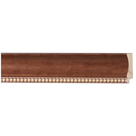 Picture Frame Moulding (Wood) 18Ft Bundle - Traditional Copper Finish - 2.125" Width - 1/2" Rabbet