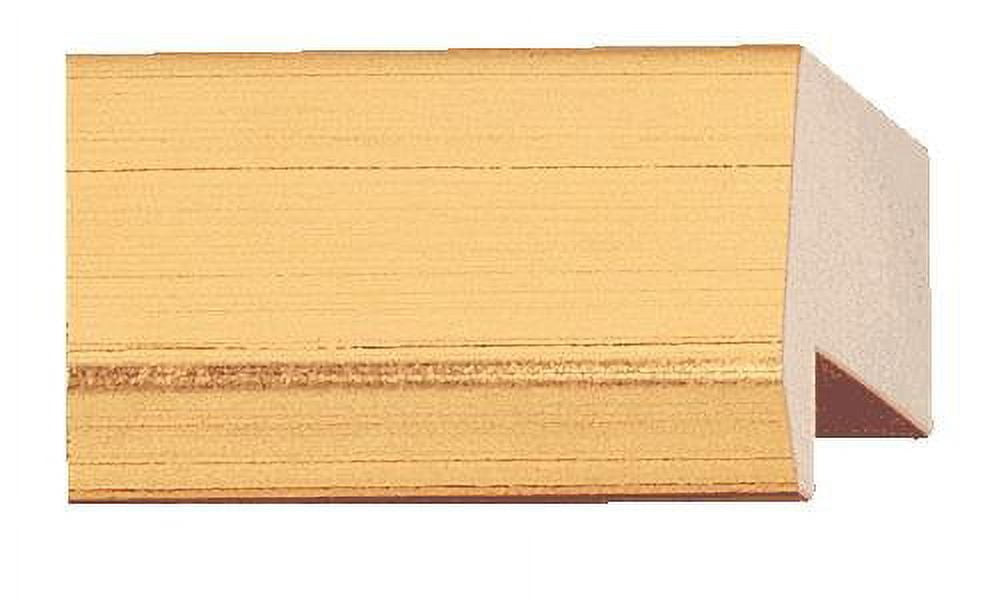 Picture Frame Moulding (Wood) 18Ft Bundle Traditional Gold Finish 1