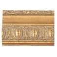 thumbnail image 1 of Picture Frame Moulding (Wood) 18Ft Bundle - Traditional Gold Finish - 1.5" Width - 1/2" Rabbet, 1 of 3