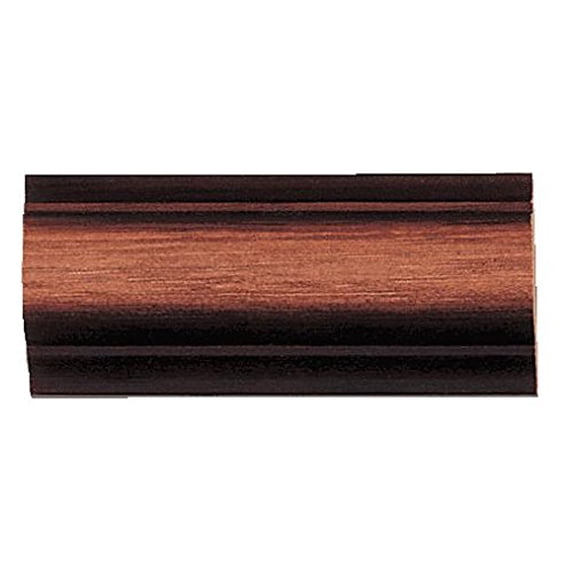 Picture Frame Moulding (Wood) 18Ft Bundle - Traditional Walnut Finish - 1" Width - 1/4" Rabbet