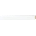 thumbnail image 1 of Picture Frame Moulding (Wood) 18Ft Bundle - Traditional White Finish - 1.25" Width - 7/16" Rabbet, 1 of 3