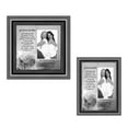 thumbnail image 1 of Picture Frame Set, 2 Piece Customizable Gallery Multi pack, 1-5x7, 1-8x8, for Tabletop or Wall Display, 1 of 6