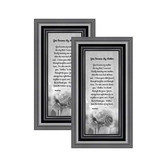 Picture Frame Set, 2 Piece Customizable Gallery Multi pack, 2-4x10, for Tabletop or Wall Display