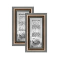 thumbnail image 1 of Picture Frame Set, 2 Piece Customizable Gallery Multi pack, 2-4x10, for Tabletop or Wall Display, 1 of 6