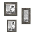 thumbnail image 1 of Picture Frame Set, 3 Piece Customizable Gallery Multi pack, 1-5x7, 1-8x8, 1-4x10, for Tabletop or Wall Display, 1 of 6