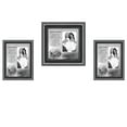 thumbnail image 1 of Picture Frame Set, 3 Piece Customizable Gallery Multi pack, 2-5x7, 1-8x8, for Tabletop or Wall Display, 1 of 6