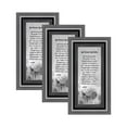 thumbnail image 1 of Picture Frame Set, 3 Piece Customizable Gallery Multi pack, 3-4x10, for Tabletop or Wall Display, 1 of 6