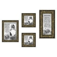 thumbnail image 1 of Picture Frame Set, 4 Piece Customizable Gallery Multi pack, 1-5x7, 1-4x10, 2-4x4, for Tabletop or Wall Display, 1 of 6