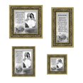 thumbnail image 1 of Picture Frame Set, 4 Piece Customizable Gallery Multi pack, 1-5x7, 1-8x8, 1-4x10, 1-4x4, for Tabletop or Wall Display, 1 of 6