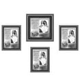 thumbnail image 1 of Picture Frame Set, 4 Piece Customizable Gallery Multi pack, 3-5x7, 1-8x8, for Tabletop or Wall Display, 1 of 6