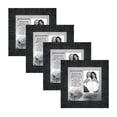 thumbnail image 1 of Picture Frame Set, 4 Piece Customizable Gallery Multi pack, 4-8x8, for Tabletop or Wall Display, 1 of 6