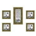 thumbnail image 1 of Picture Frame Set, 5 Piece Customizable Multi pack, 1-4x10, 4-4x4, for Instagram Photo Wall Gallery or Tabletop Display, 1 of 6