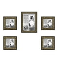 thumbnail image 1 of Picture Frame Set, 5 Piece Customizable Multi pack, 1-5x7, 4-4x4, for Instagram Photo Wall Gallery or Tabletop Display, 1 of 6