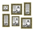 thumbnail image 1 of Picture Frame Set, 6 Piece Customizable Gallery Multi pack, 2-8x8, 2-4x10, 1-4x4, 1-5x7 for Tabletop or Wall Display, 1 of 6