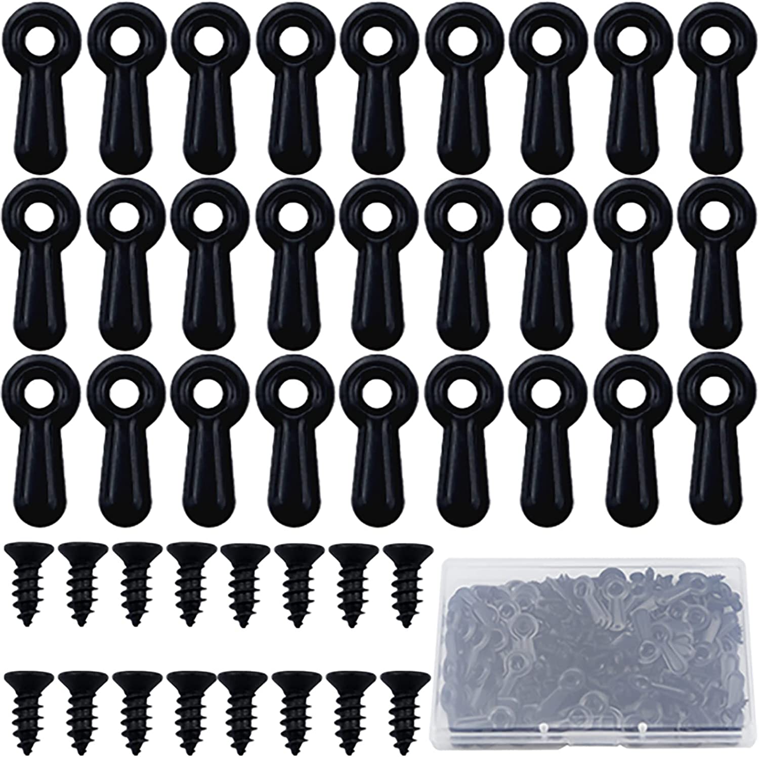 Picture Frame Turn Button Fasteners Set 100 Pieces Hardware Clips for